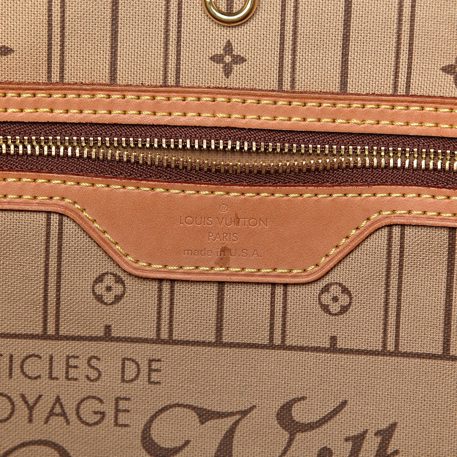 Louis Vuitton Monogram Neverfull MM 6 of 17