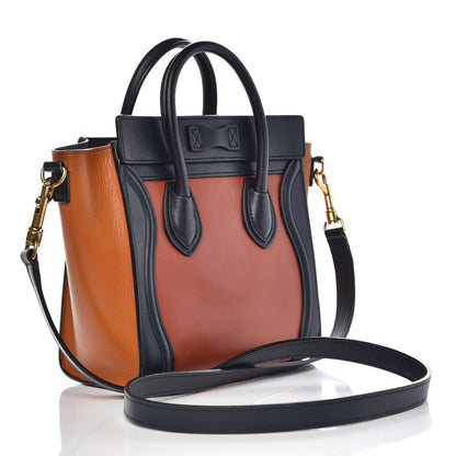 Celine Smooth Calfskin Nano Tri-Color Luggage 3 of 10