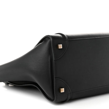 Celine Smooth Calfskin Mini Luggage  Black 8 of 11