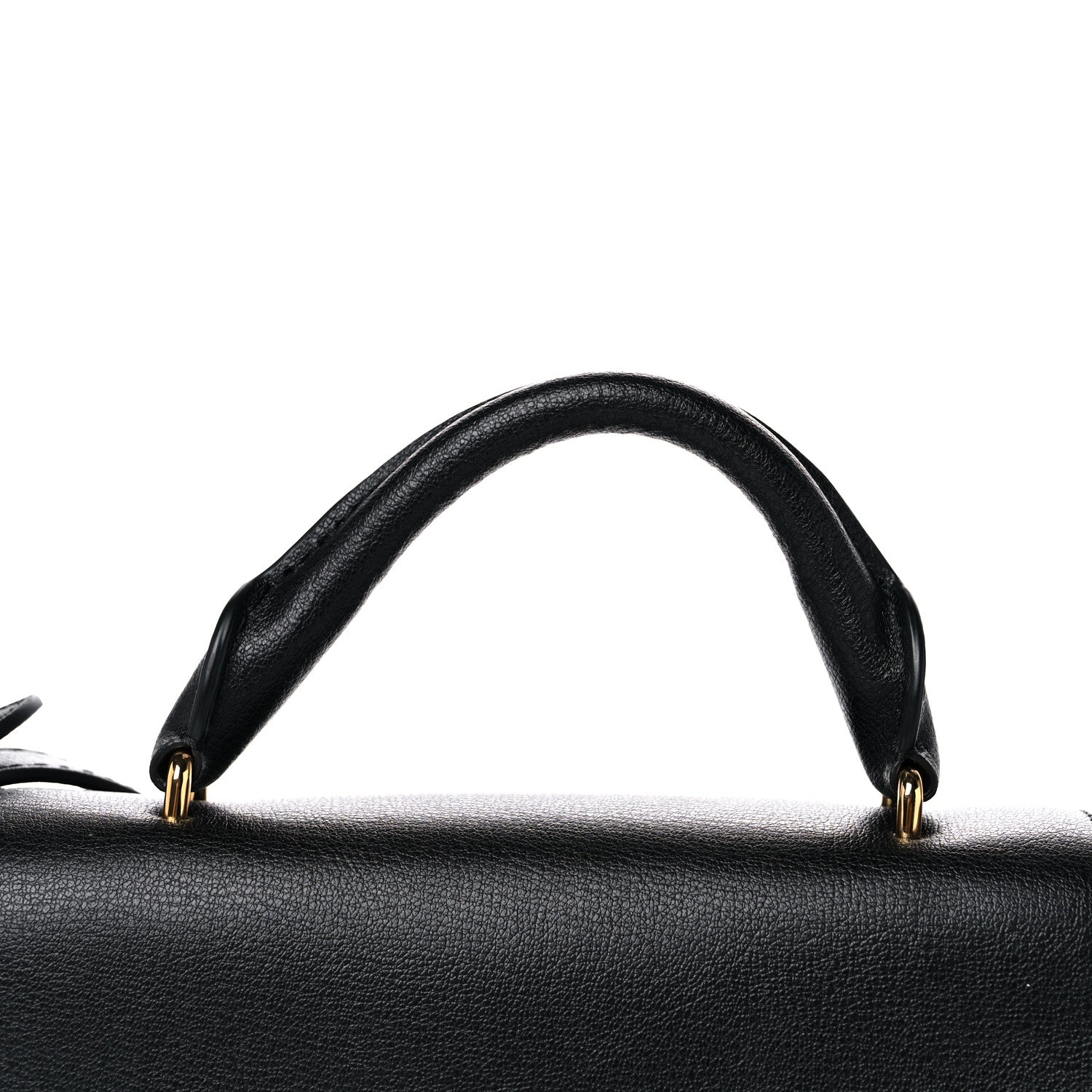 Marc Jacobs Calfskin Rider Top Handle Black 10 of 10