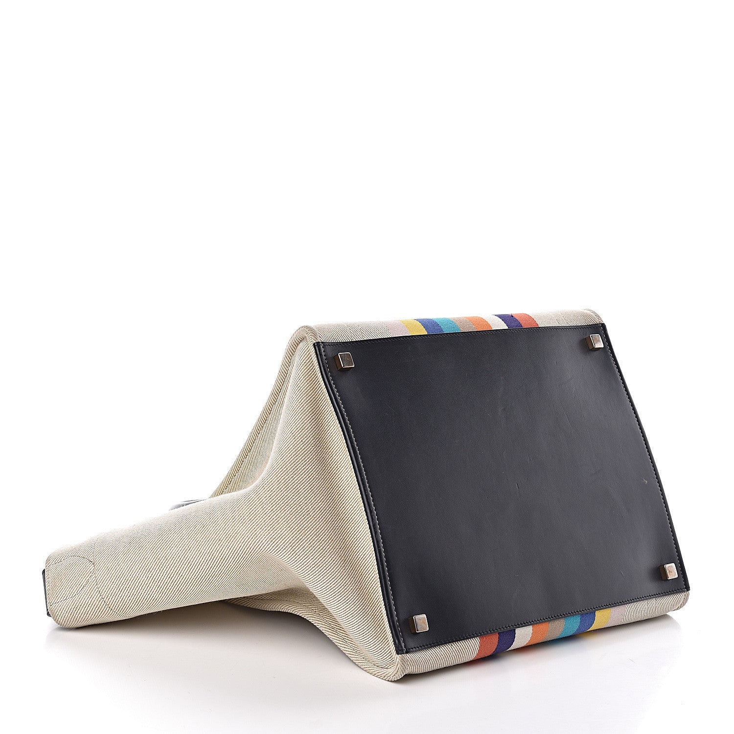 Celine Cotton Canvas Medium Phantom Luggage Multicolor 4 of 10
