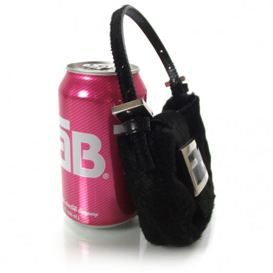 Fendi Calf Hair Baguette Black 2 of 12