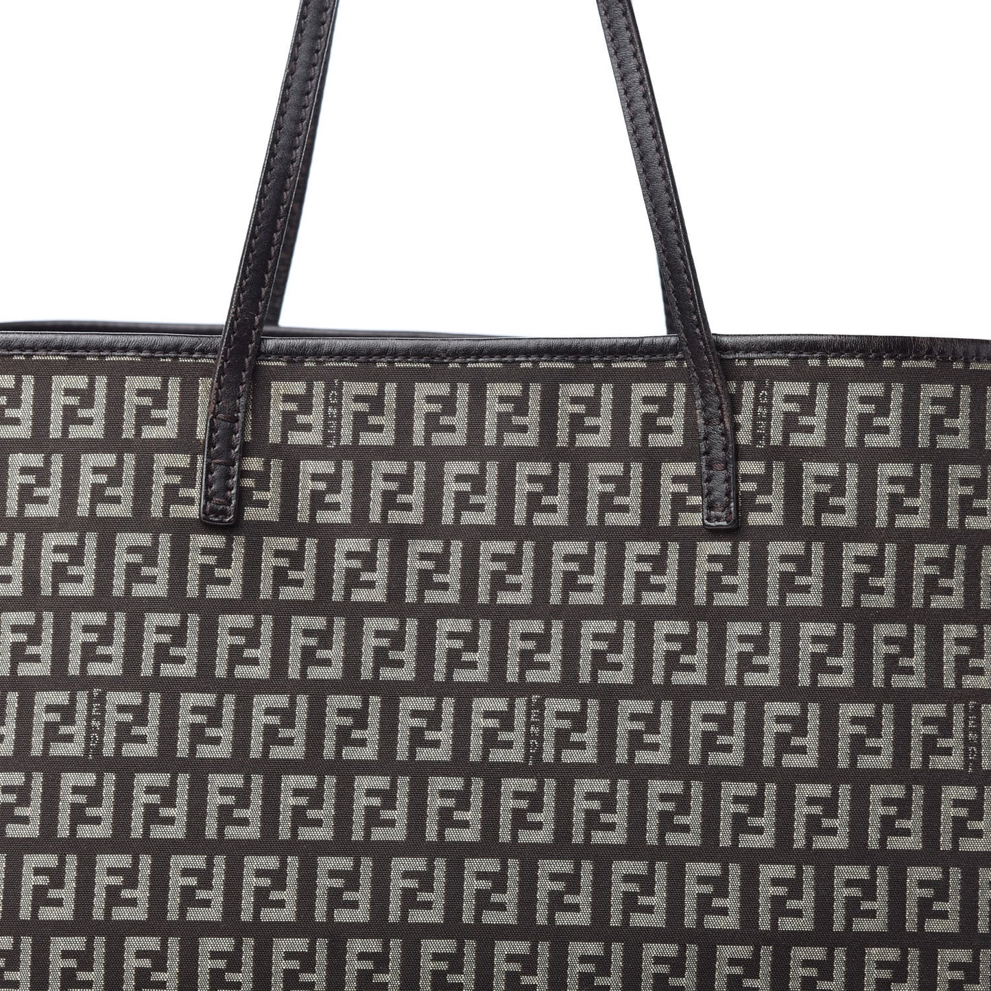 Zucchino Vitello Roll Tote Testa di Moro Beige