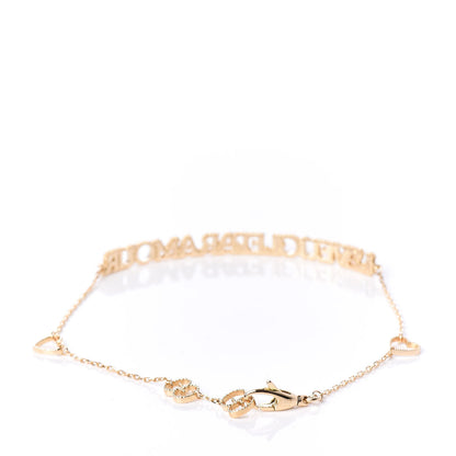 Gucci 18K Yellow Gold L'Aveugle Par Amour Bracelet 3 of 6