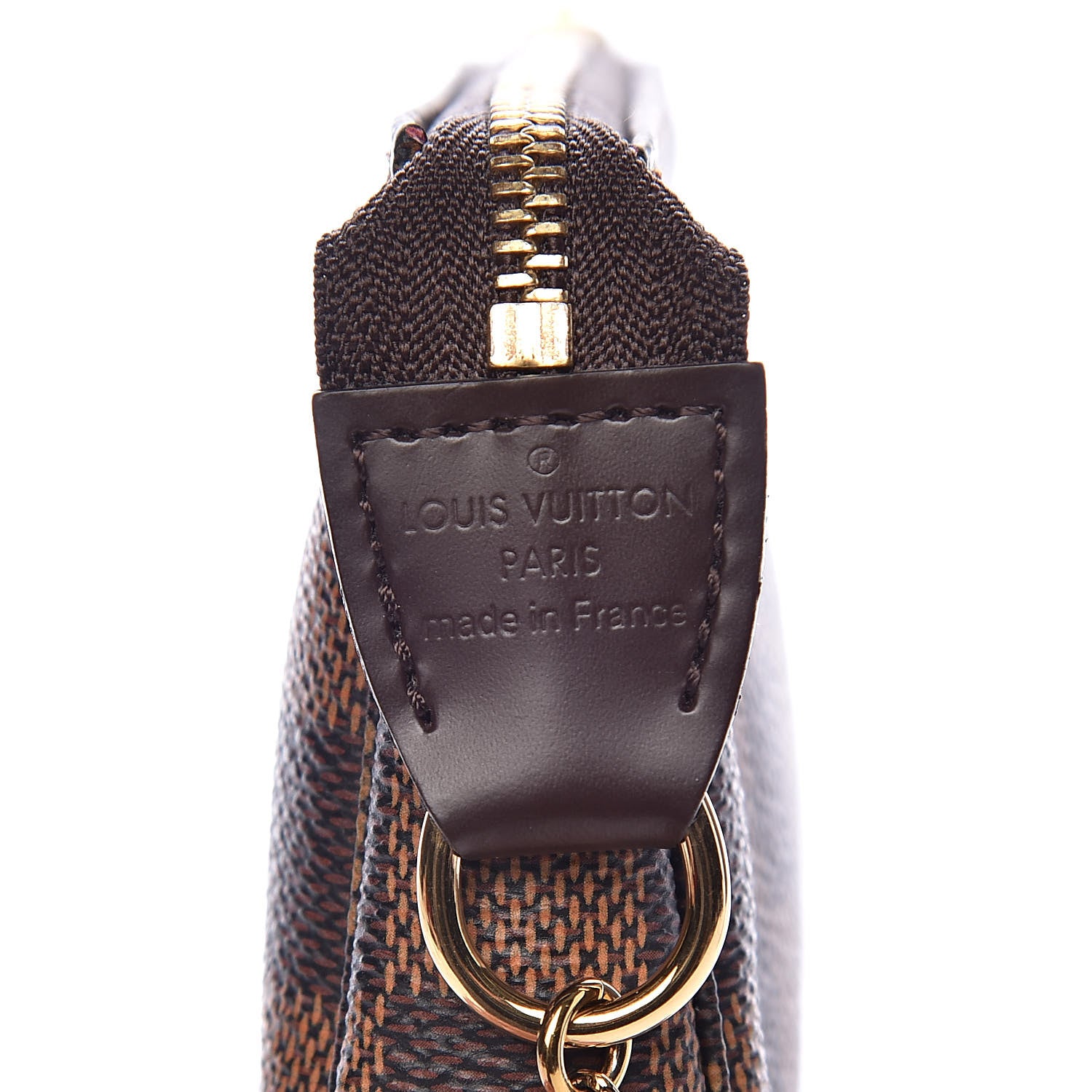 Louis Vuitton Damier Ebene Mini Pochette Accessories 7 of 9