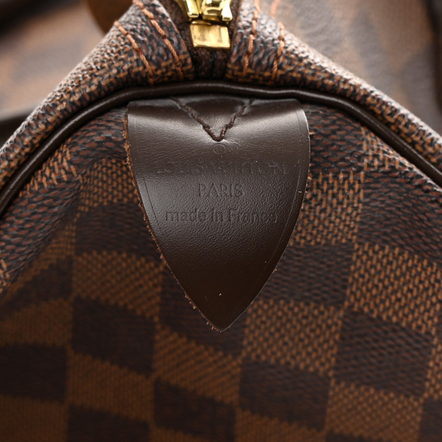 Louis Vuitton Damier Ebene Speedy 35 6 of 13