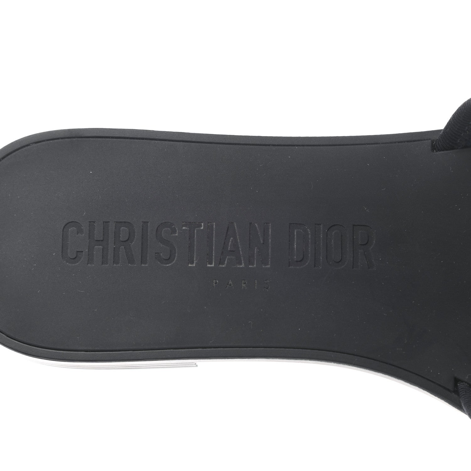 Christian Dior Nylon Oblique Dio(r)evolution Slide Sandals 38 Deep Blue 7 of 9