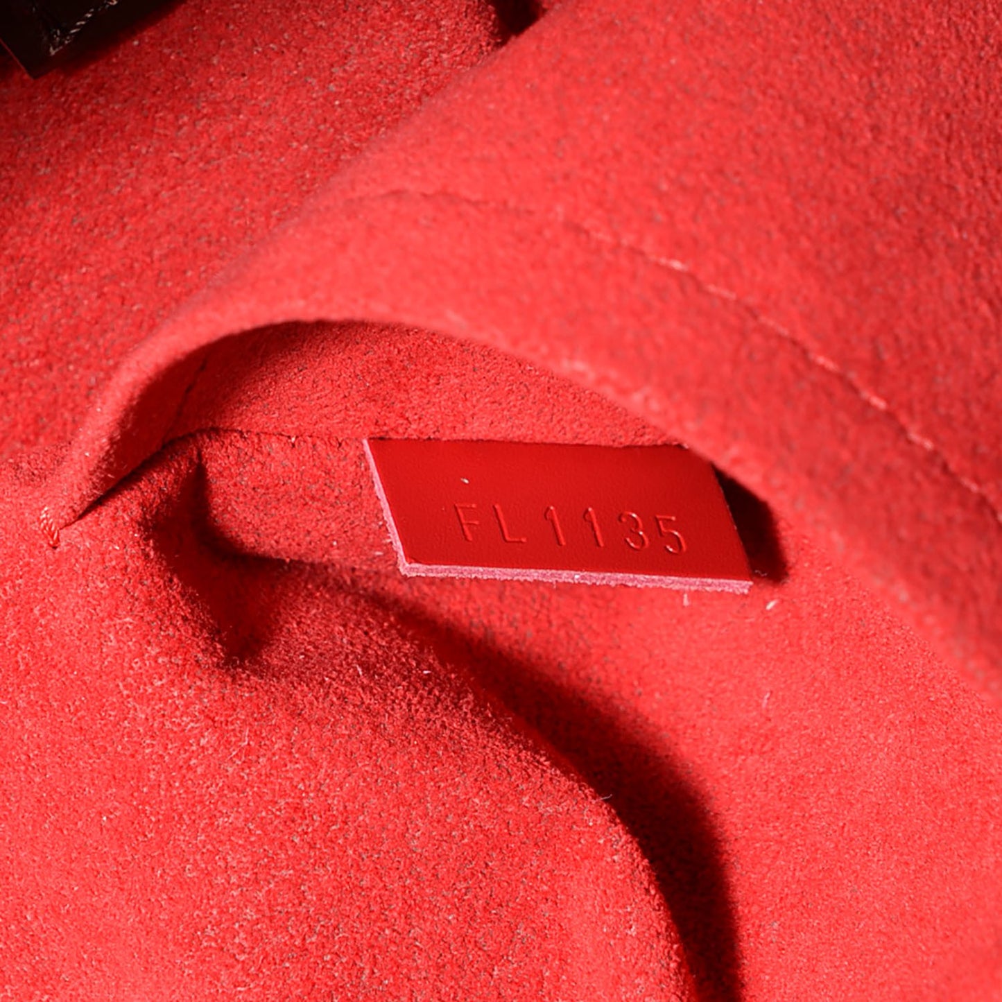 Damier Ebene Caissa Tote PM Cherry