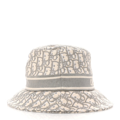 Christian Dior Oblique Bucket Hat 57 Grey 5 of 8