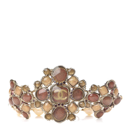 Chanel Pearl Gripoix CC Bracelet 1 of 9