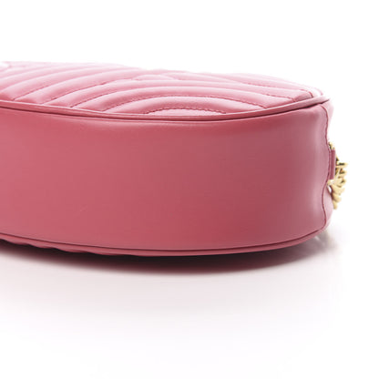 Prada Soft Calfskin Impunture Diagramme Chain Crossbody Peonia 10 of 11