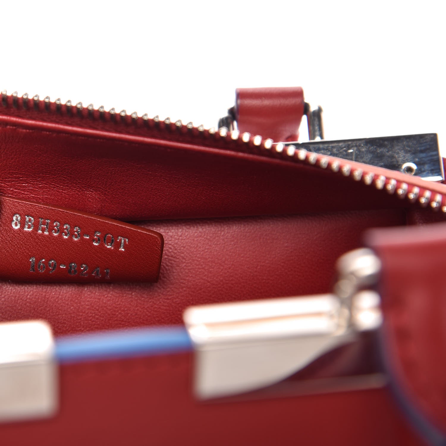 Fendi Vitello Dolce Mini 3jours Tote Ribes 9 of 10