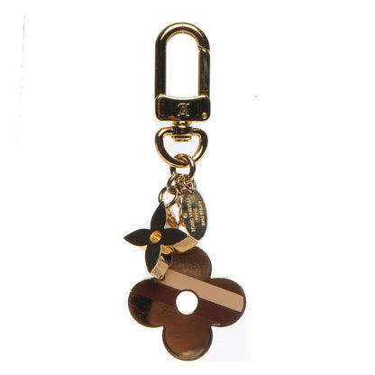 Louis Vuitton Stripes Flowers Bag Charm 1 of 4