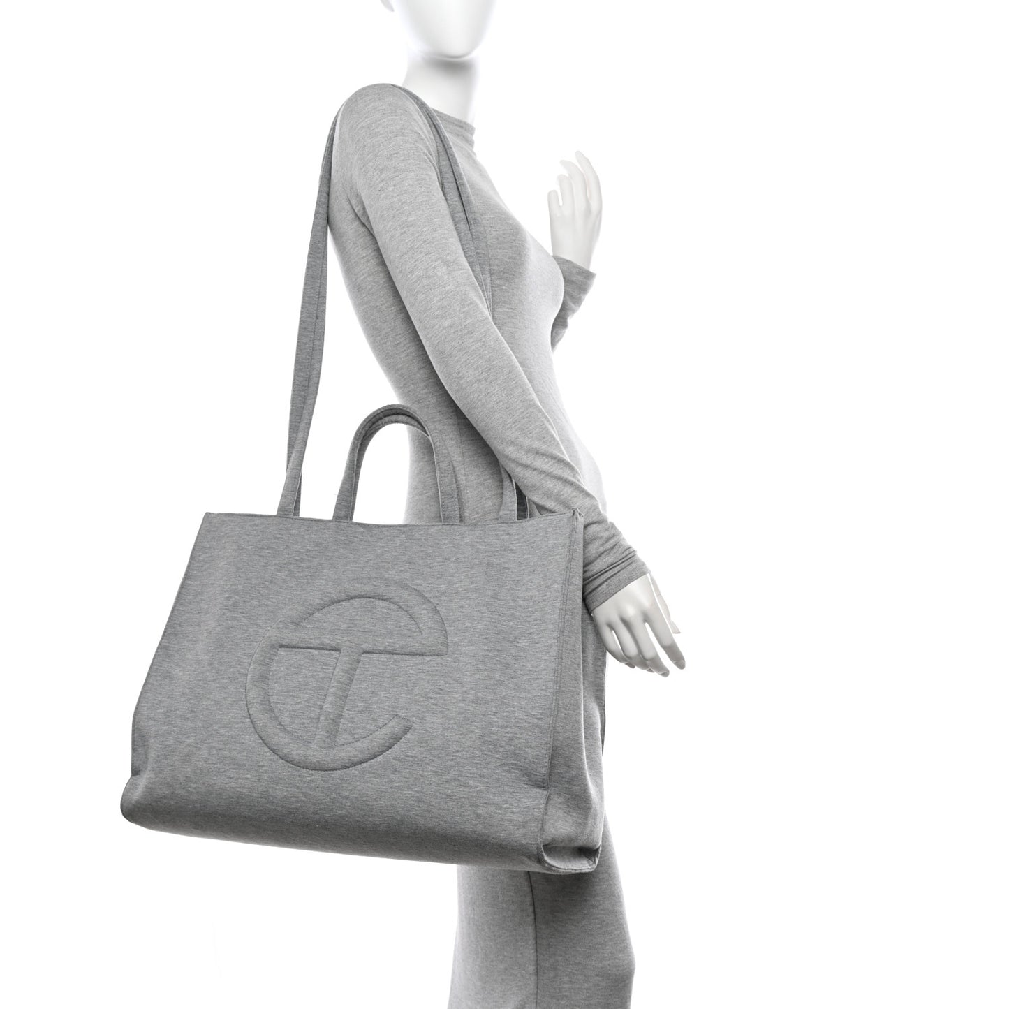 X UGG Fleece Large Shopping Bag Grey