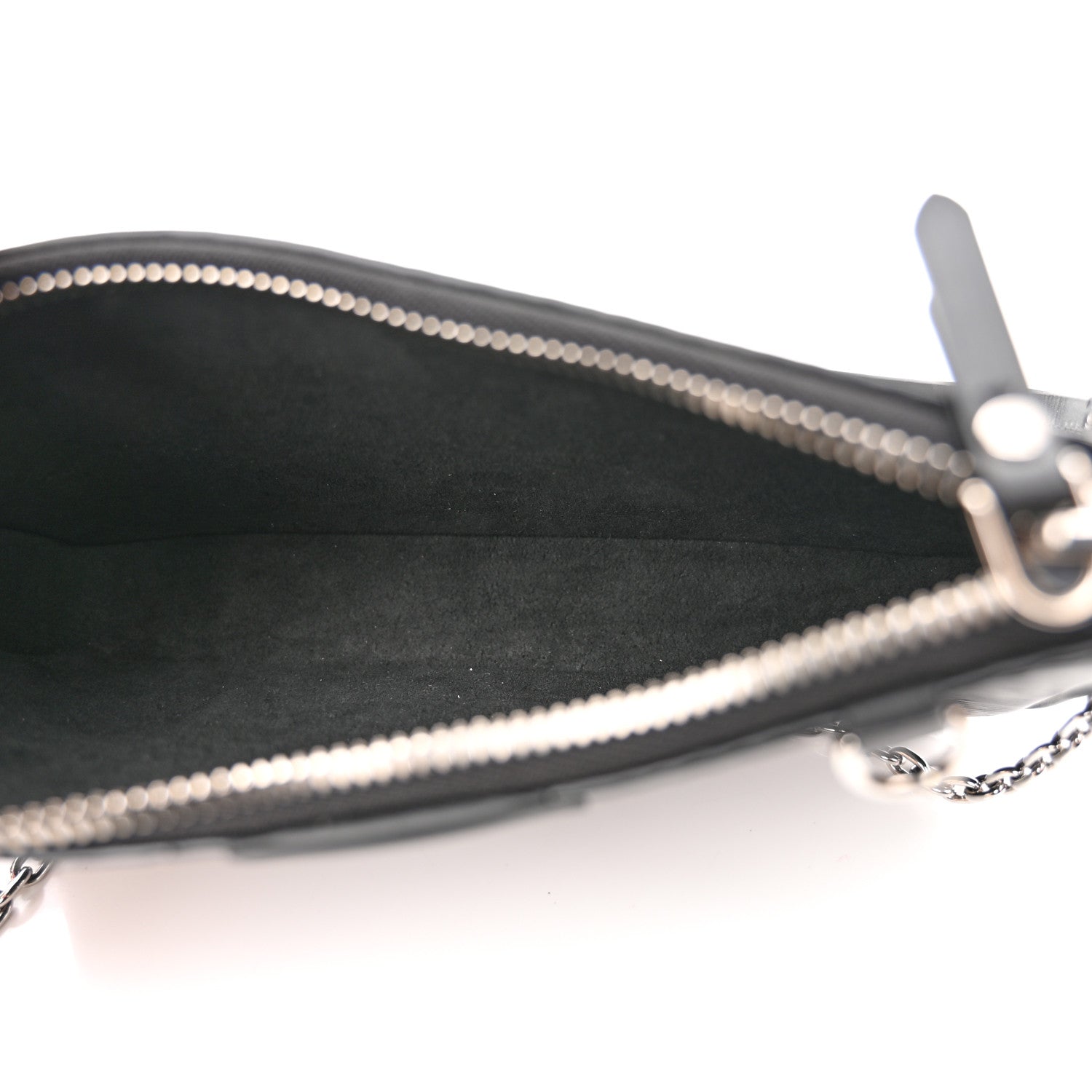 Louis Vuitton Epi Easy Pouch On Strap Black 4 of 7