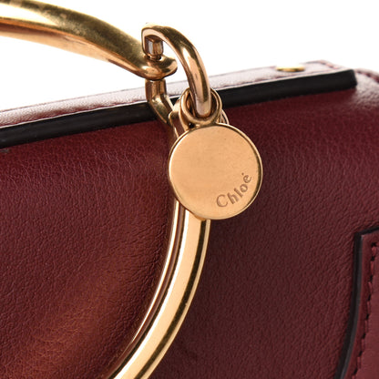 Chloe Calfskin Small Nile Bracelet Minaudiere Bag Plum Purple 16 of 18