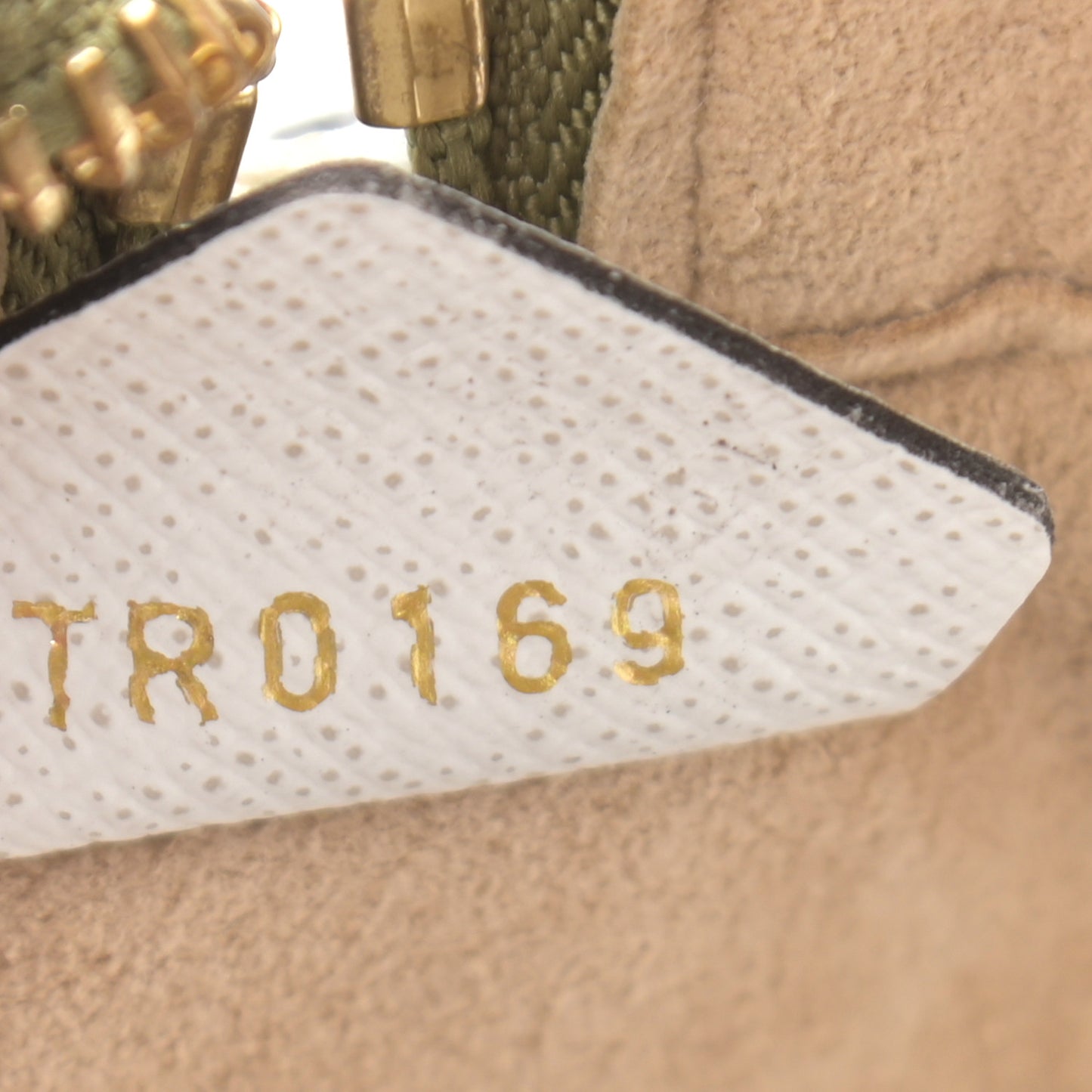 Monogram Giant Beach Pouch Kaki