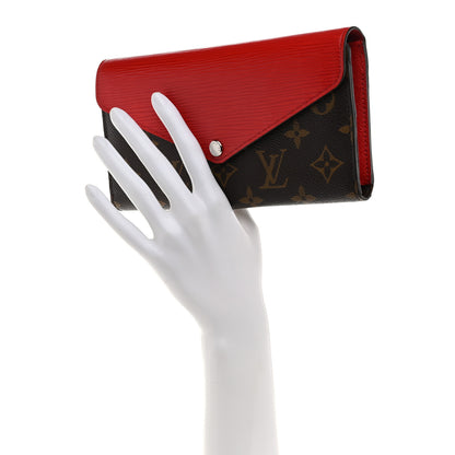 Louis Vuitton Monogram Epi Marie-Lou Long Wallet Coquelicot 2 of 7
