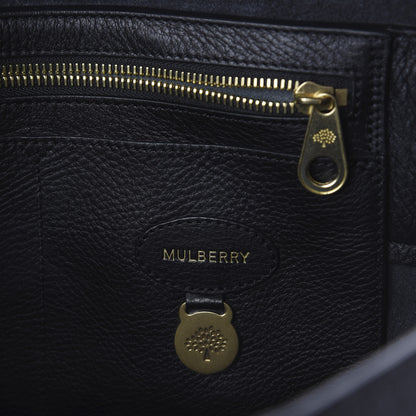 Mulberry Natural Leather Bayswater Black 7 of 9