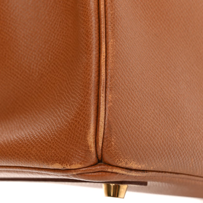 Hermes Courchevel Birkin 30 Gold 16 of 18