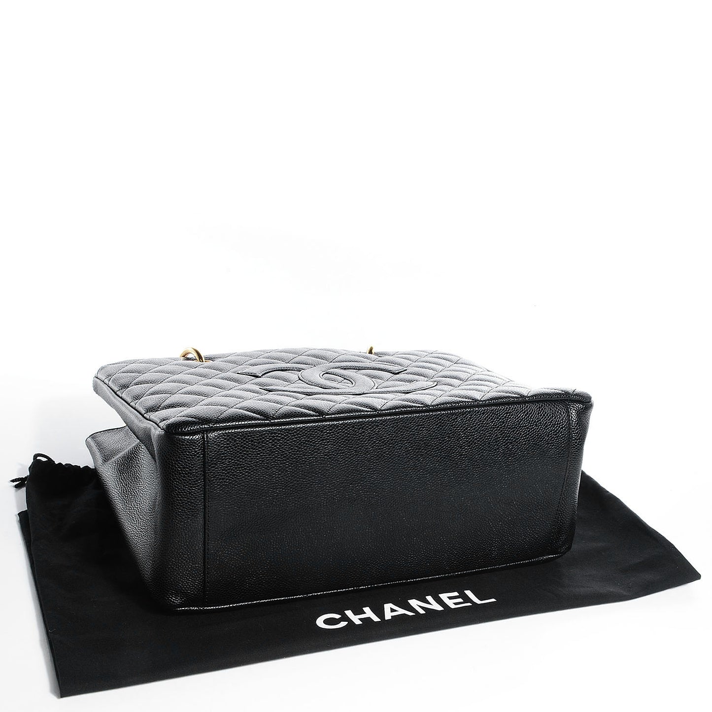Caviar Grand Shopping Tote GST Black