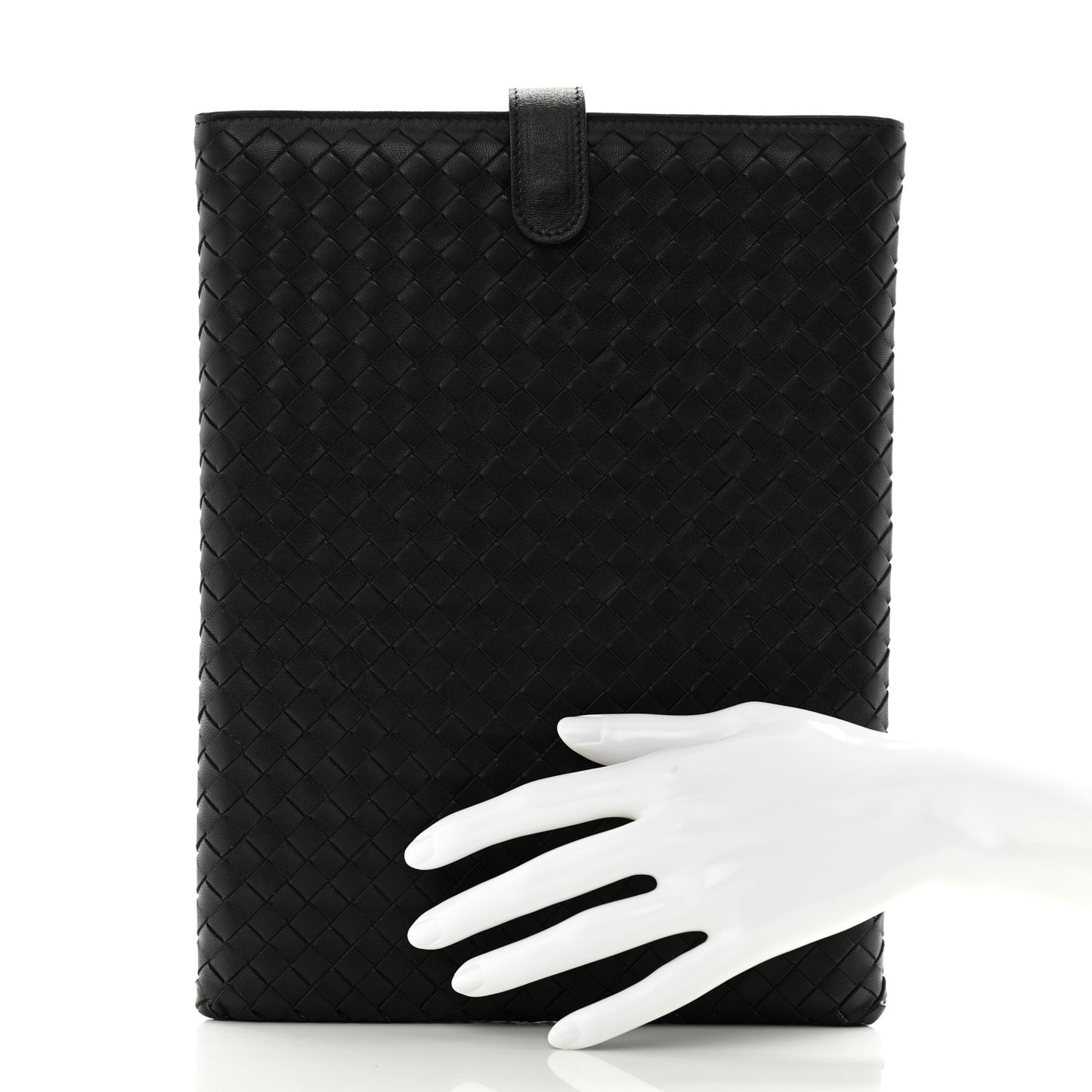 Nappa Intrecciato iPad Case Black