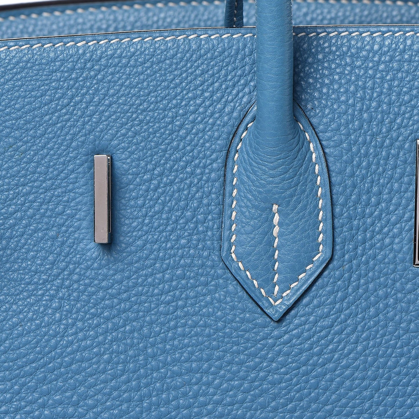 Togo Birkin 35 Blue Jean
