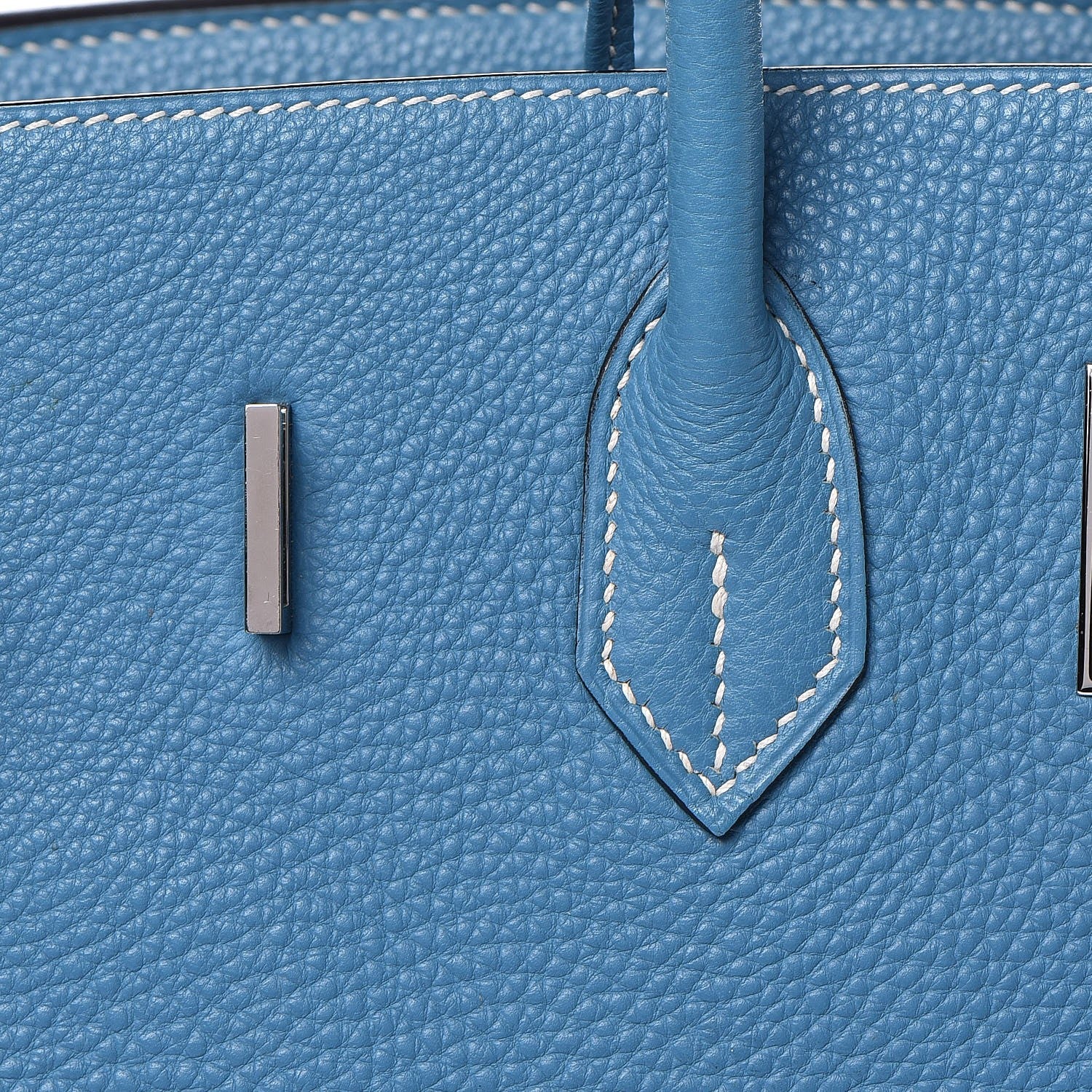 Hermes Togo Birkin 35 Blue Jean 22 of 39