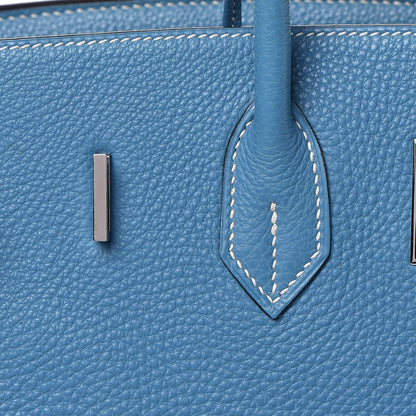 Hermes Togo Birkin 35 Blue Jean 22 of 39