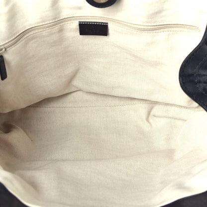 Gucci Guccissima Medium Sukey Tote Black 5 of 9