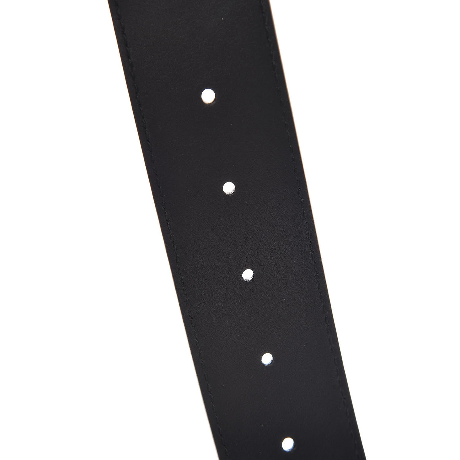 Gucci Calfskin Double G 40mm Belt 80 32 Black 6 of 6