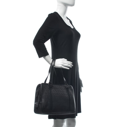 Fendi Zucchino Satchel Black 2 of 11