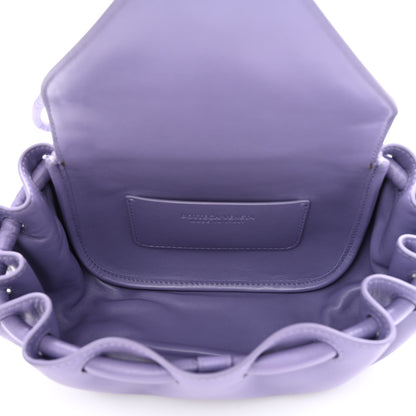 Bottega Veneta Lambskin Small Beak Triangle Flap Shoulder Bag Lavender 5 of 9