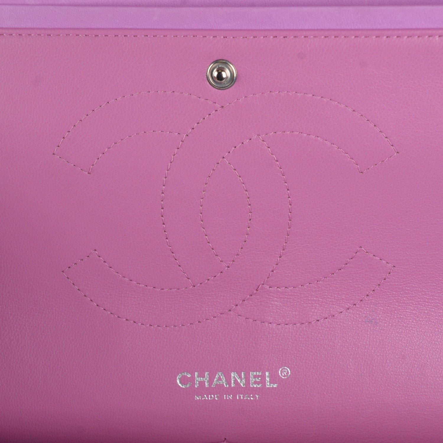Chanel Lambskin Quilted Jumbo Double Flap Light Purple 6 of 8