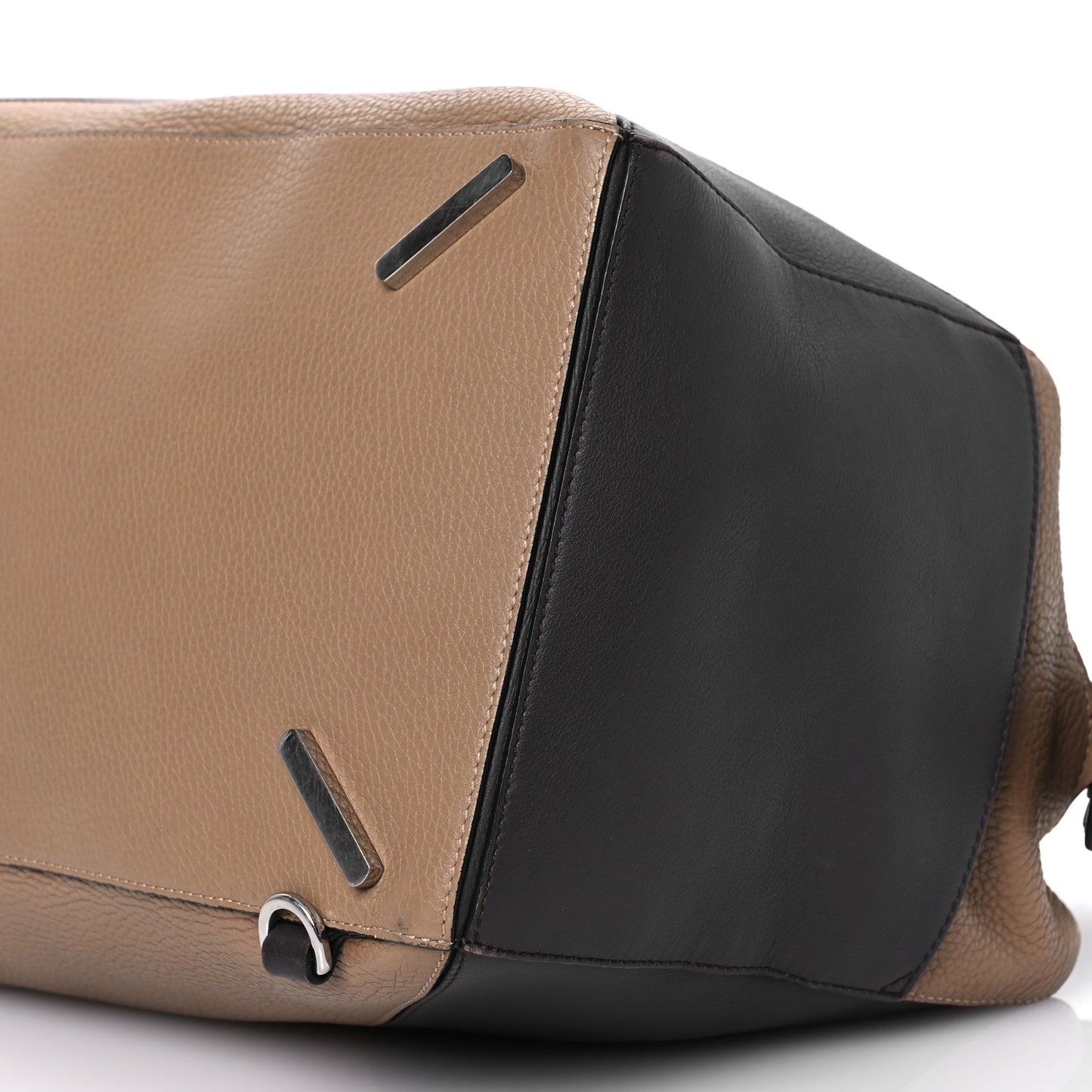 Grained Calfskin Large Puzzle Bag Sand Ash Multicolor