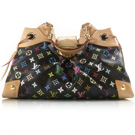 Louis Vuitton Monogram Multicolor Ursula Black 1 of 10