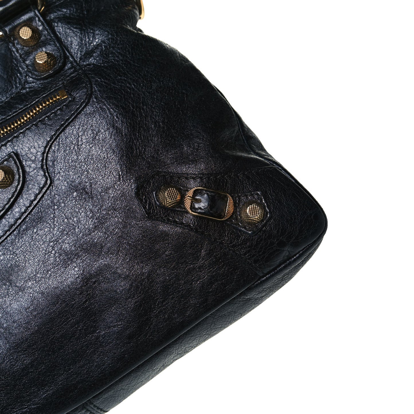Agneau Giant 12 Gold Hardware Town Black