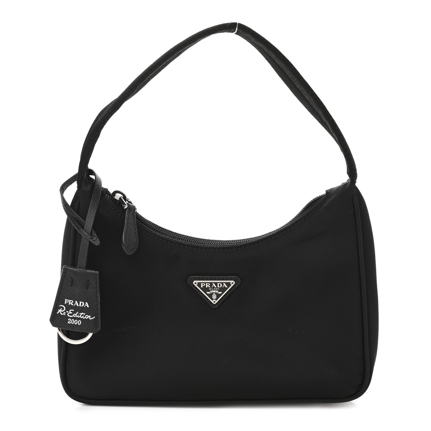 Tessuto Nylon Mini Re-Edition 2000 Bag Black