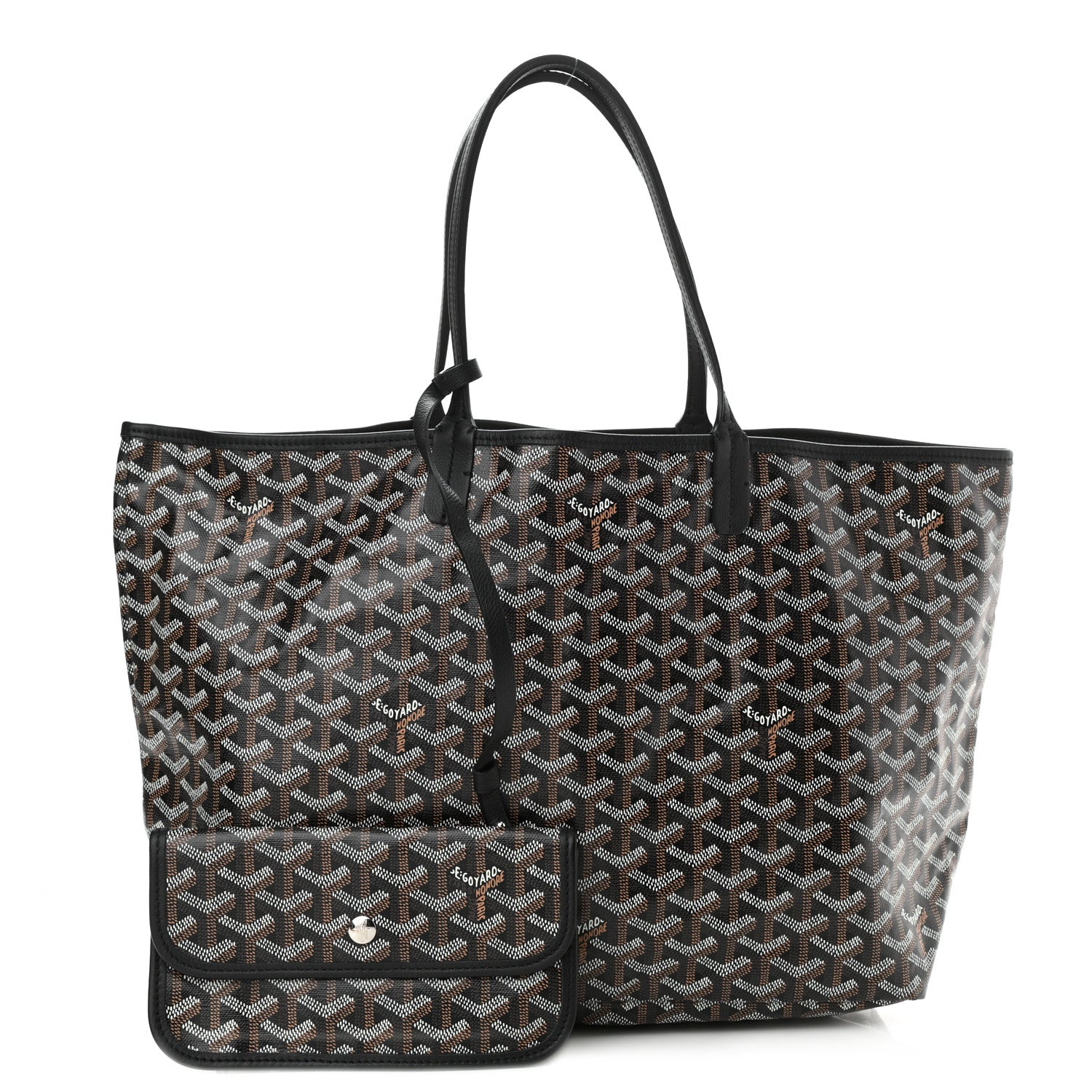 Goyard Goyardine Saint Louis PM Black 1 of 8