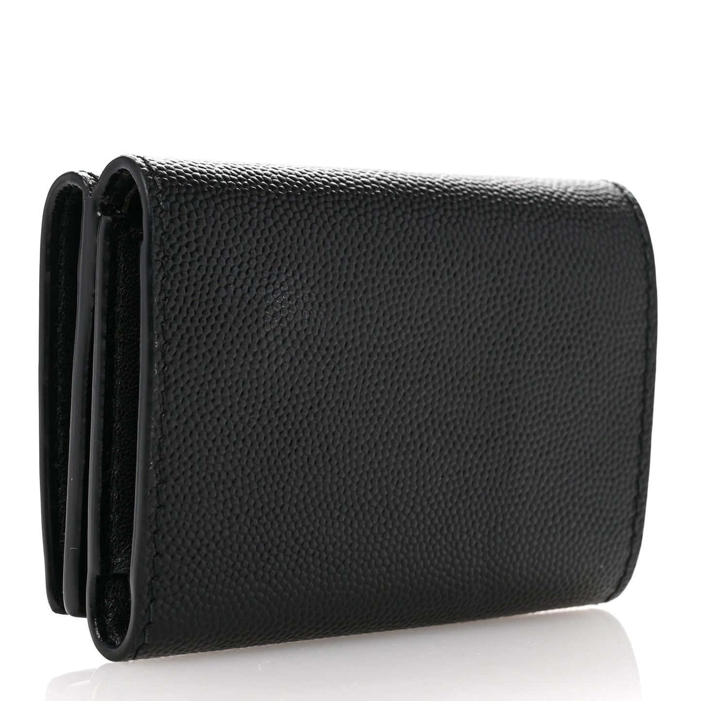 Grain De Poudre Tiny Tri Fold Wallet Black