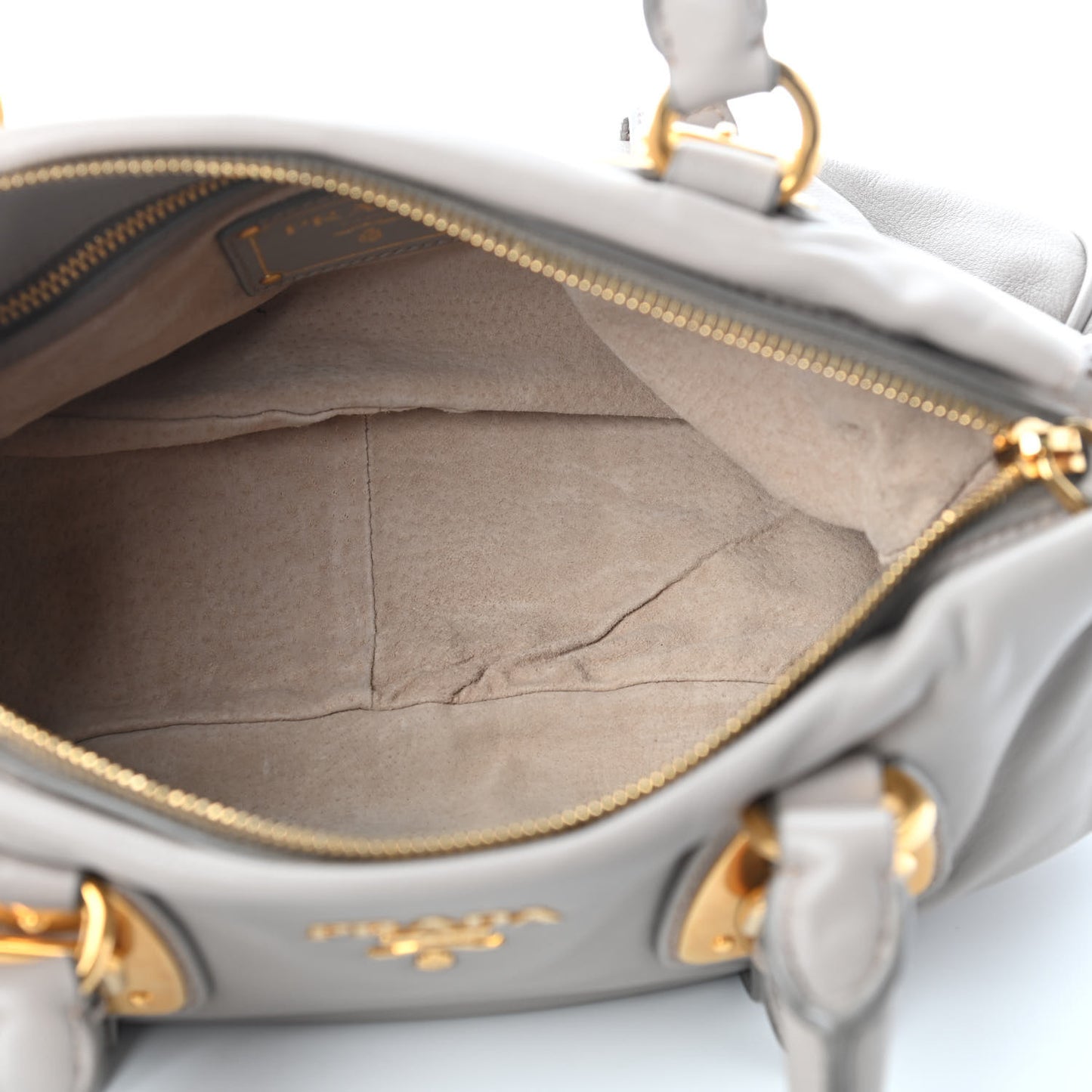 Soft Calfskin Shopping Satchel Argilla