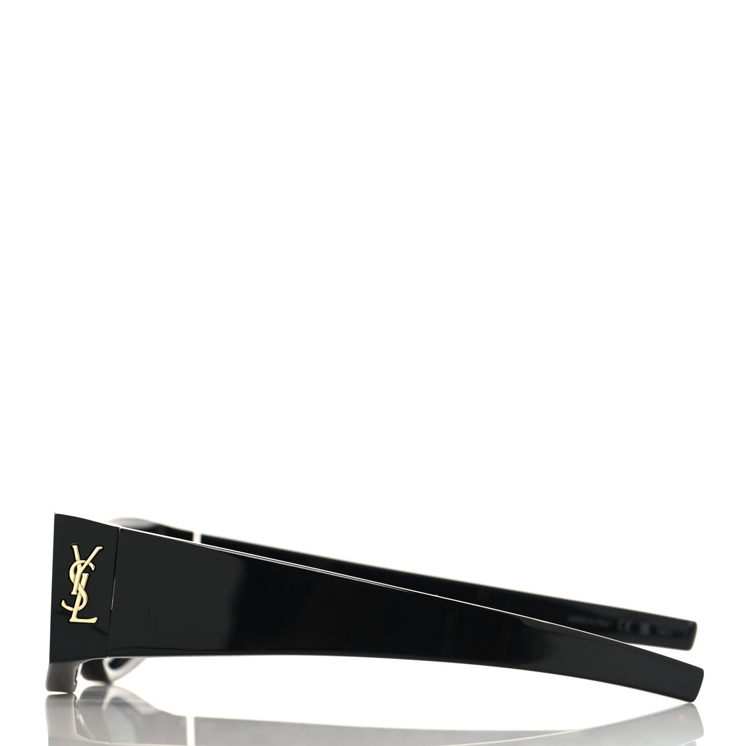 Saint Laurent Acetate Rectangle SL M140/F Sunglasses Black 1835688