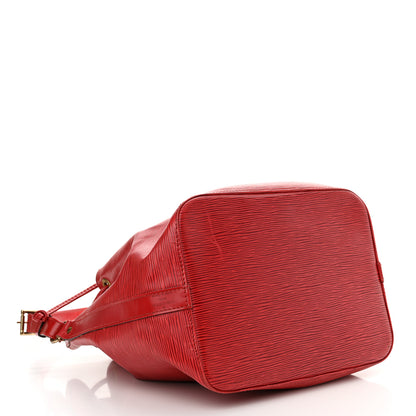Louis Vuitton Epi Petit Noe Castillan Red 4 of 14