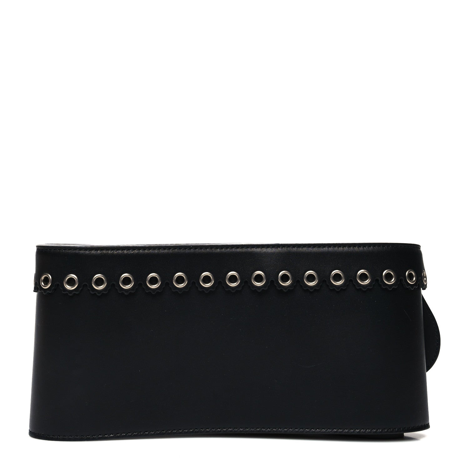 Christian Dior Calfskin Saddle Belt 85 Black 2 of 6