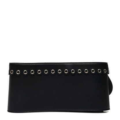 Christian Dior Calfskin Saddle Belt 85 Black 2 of 6