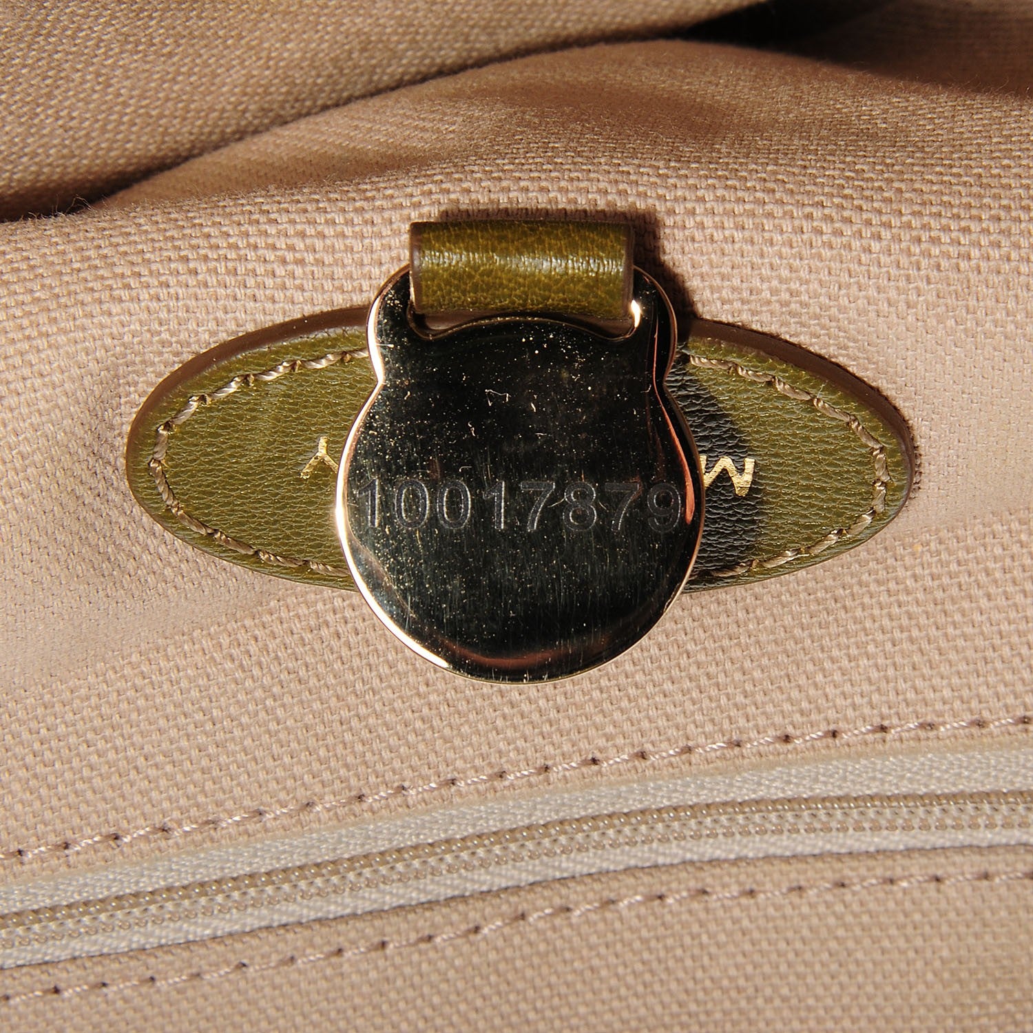Mulberry Polished Buffalo Alexa Satchel Pickle Green 7 of 12