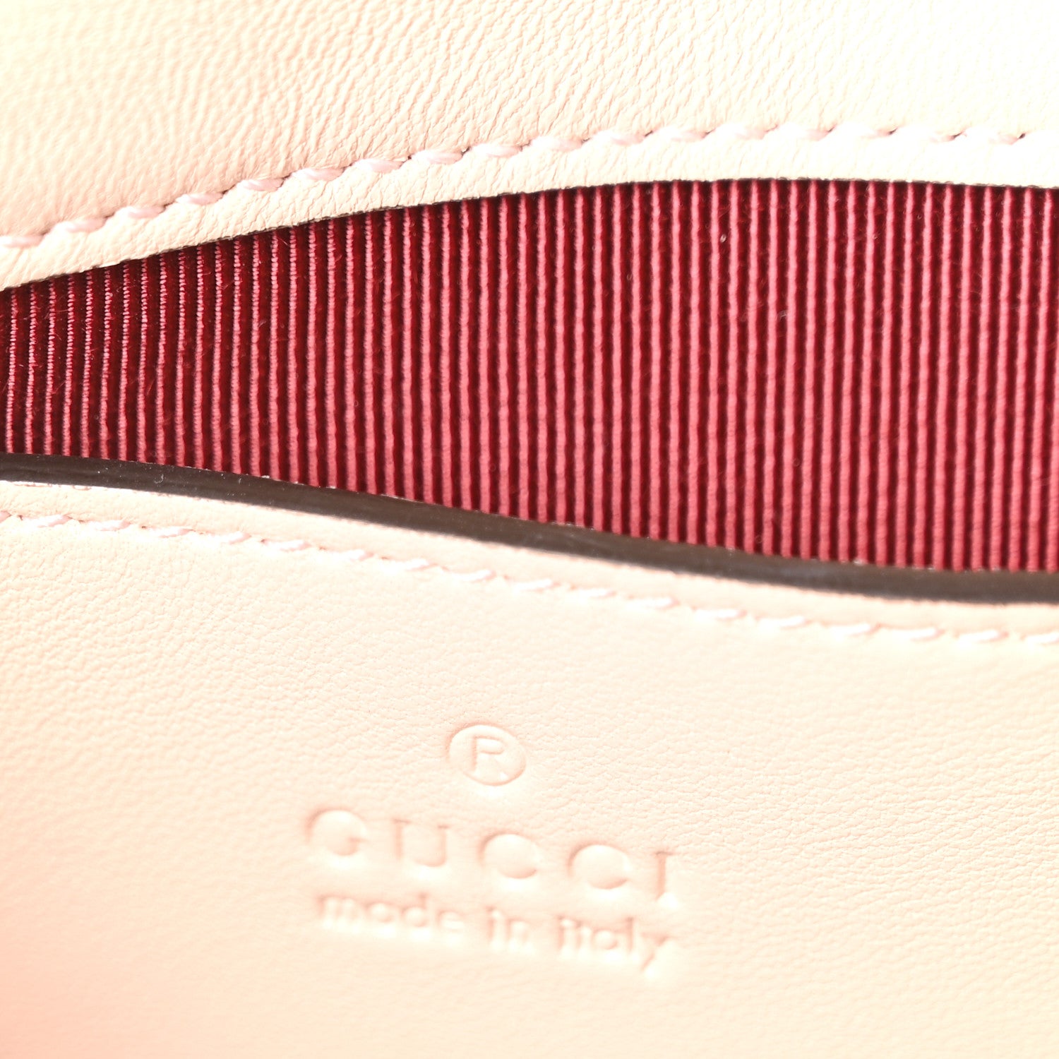 Gucci Lambskin Matelasse Small GG Marmont Shoulder Bag Millenial Pink 5 of 9