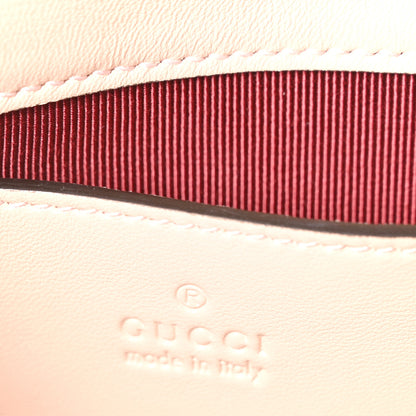 Gucci Lambskin Matelasse Small GG Marmont Shoulder Bag Millenial Pink 5 of 9