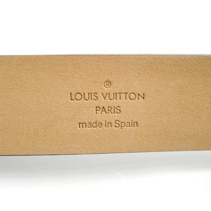 Louis Vuitton Monogram LV Paris Belt Gold 90 36 4 of 5