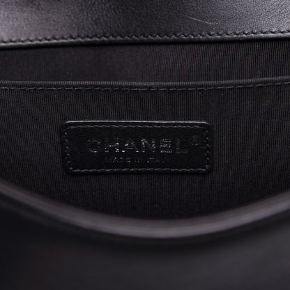 Chanel Calfskin Quilted Medium Boy Flap Black 8 of 14